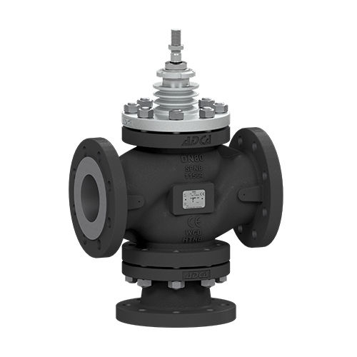 Válvula de 3 vías - V303 - VALSTEAM ADCA Engineering S.A. - de globo / neumática / eléctrica