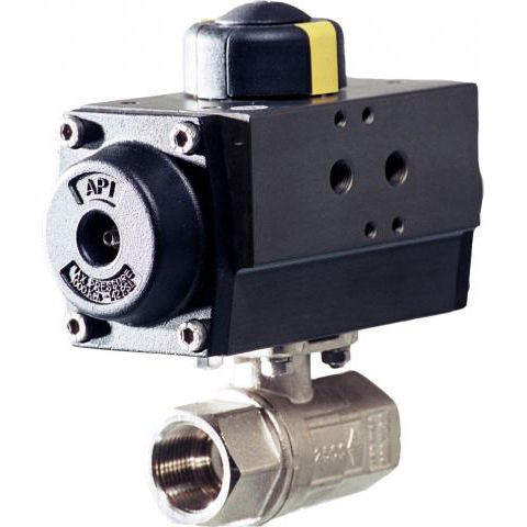 Válvula de bola - A25 - Vapo Techniek B.V. - con actuador eléctrico / con control neumático / de montaje en brida