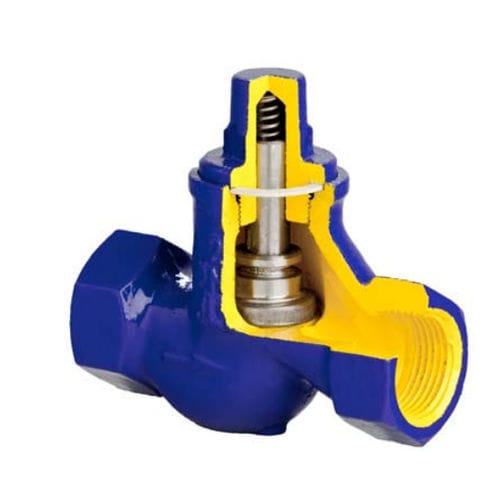 Válvula de retención de globo - 277 - VARIMEX-VALVES Poland Sp.z.o.o. - para agua / roscada / de baja presión