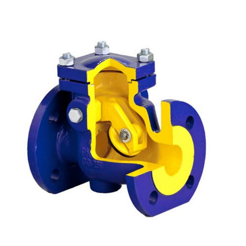 Válvula de retención de clapeta - 302 - VARIMEX-VALVES Poland Sp.z.o.o. - para agua / con brida / de hierro fundido