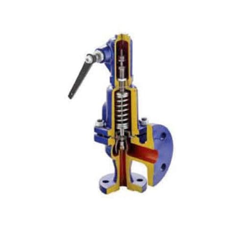 Válvula de seguridad para aire - Si 63 - VARIMEX-VALVES Poland Sp.z.o.o. - de vapor / de acero / de hierro fundido