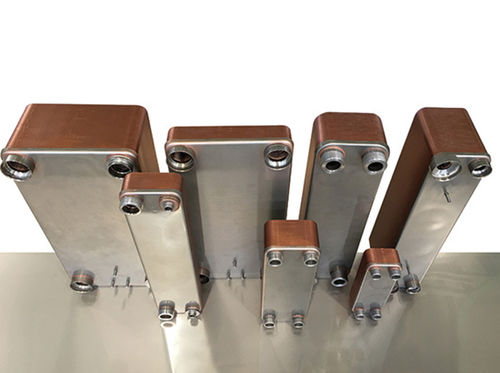 Intercambiador de calor de placas brasadas - EXEL series - VAU Thermotech GmbH & Co. KG - líquido-líquido / de acero inoxidable / compacto