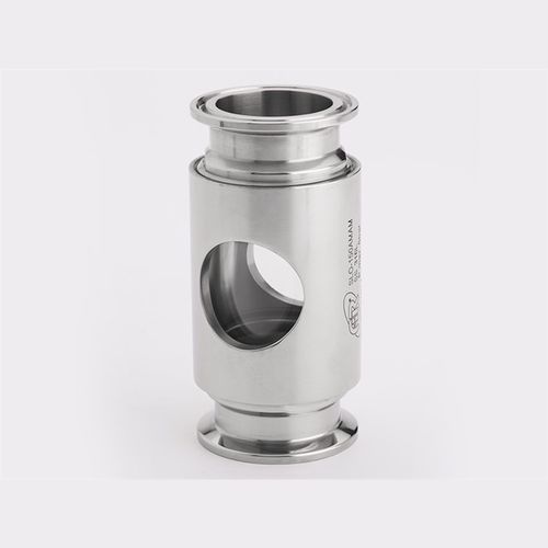 Ventanilla de observación para aplicaciones industriales - SLO series - AERRE INOX Srl - de acero inoxidable