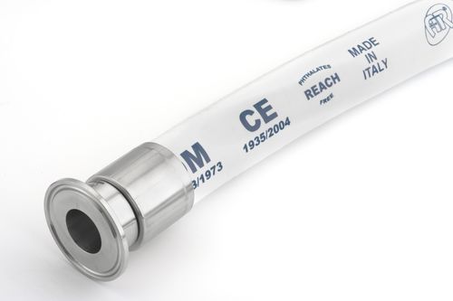 Manguera de silicona - TTSP - AERRE INOX Srl - para productos alimentarios / para agua caliente / para vapor
