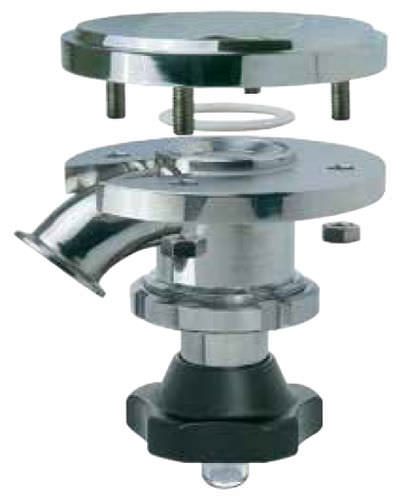 Válvula de membrana - VFA - FL/TC - AERRE INOX Srl - con control neumático / de control / para alimentos líquidos y bebidas