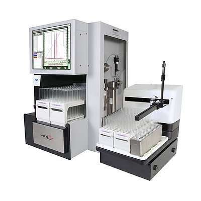 Sistema de preparación automatizado - ACCQPrep HP150 - Axel Semrau - en línea / para la industria farmacéutica