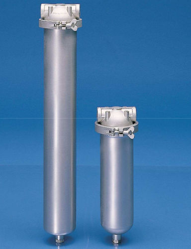 Cárter de filtro de un solo cartucho - MAB series - BEA Technologies S.p.A. - para gas / para líquido / de acero inoxidable