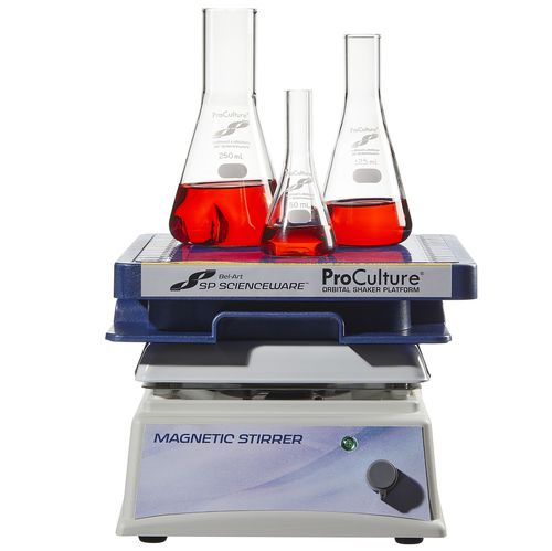 Agitador de laboratorio orbital - F37041-0000 - Bel-Art Products - magnético / de matraz / para cultivo celular