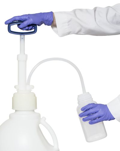 Bomba de pistón - H3278 series - Bel-Art Products - de agua / de mano / autocebante