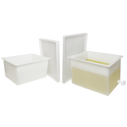 Cuba de polietileno - H340 series - Bel-Art Products - de PVC / rectangular