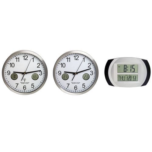 Reloj termómetro - B61700 series - Bel-Art Products - analógico / digital