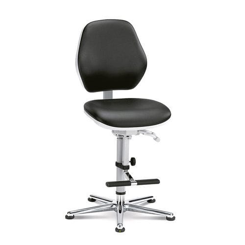Silla giratoria para sala blanca - 9141 - bimos