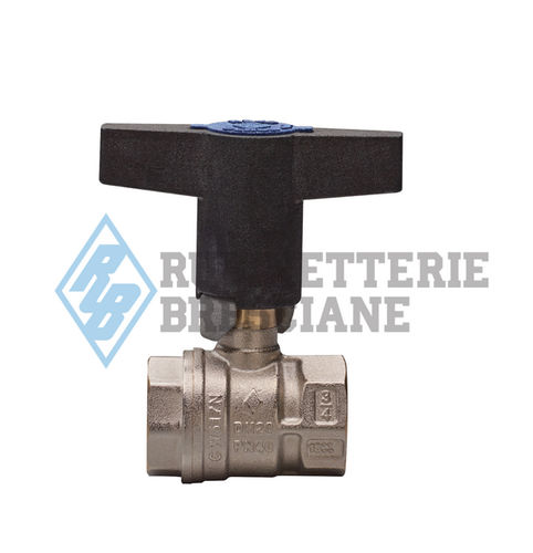 Válvula de bola - UNI-SFER 1530 - BONOMI GMBH - manual / de control / para agua