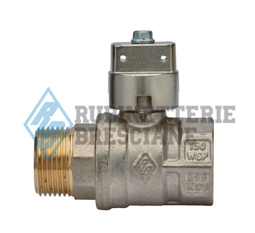 Válvula de bola - UNI-SFER 1581 - BONOMI GMBH - manual / para agua / macho-hembra