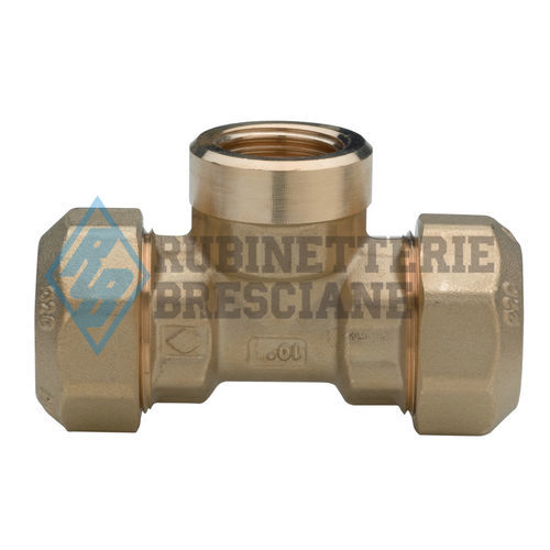 Racor hidráulico - 563100 - BONOMI GMBH - para gas / roscado / de compresión