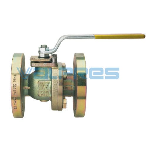 Válvula de bola - 760341 series - BONOMI GMBH - de palanca / para gas / con brida