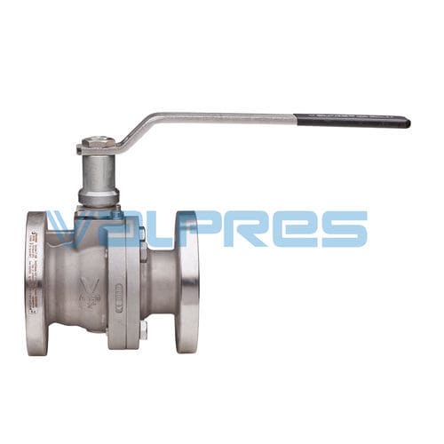 Válvula de bola - 68J100 series - BONOMI GMBH - de palanca / con brida / de acero inoxidable