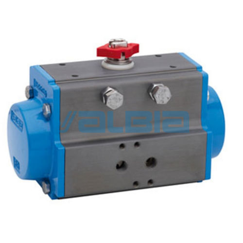 Actuador para válvula neumático - 52 - BONOMI GMBH - 90° / de doble efecto / de acero inoxidable