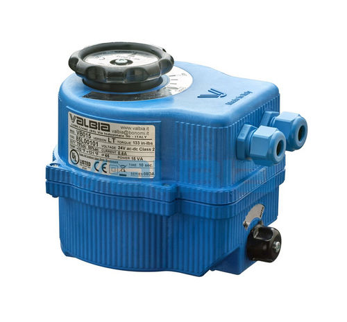 Actuador para válvula eléctrico - VB015 - BONOMI GMBH - rotativo / IP65 / con volante de maniobra