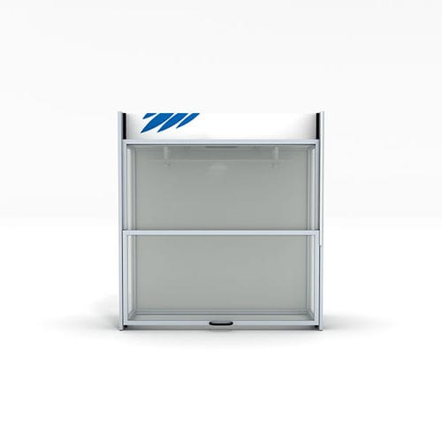 Campana de laboratorio de seguridad biológica - Burdinola Deutschland GmbH - de pie / con sistema de extracción