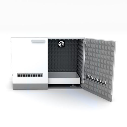 Armario de almacenamiento - Burdinola Deutschland GmbH - montaje bajo banco de trabajo / con puertas dobles / de laboratorio