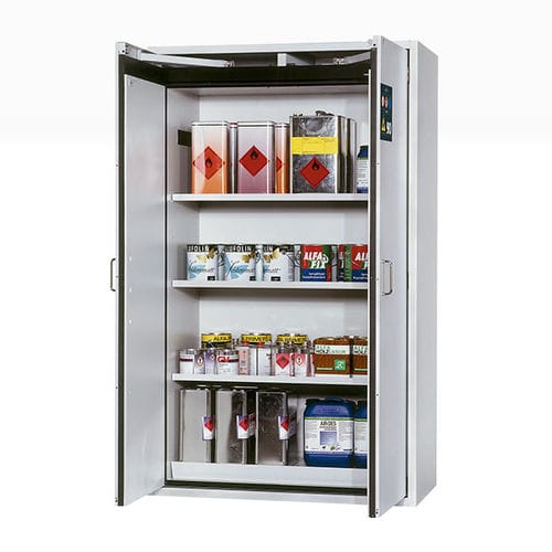 Armario para disolvente - Burdinola Deutschland GmbH - de almacenamiento / de suelo / con puertas dobles