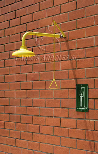 Ducha de seguridad de pared - 1110 - Carlos Arboles S.A. - de plástico