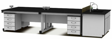 Mesa de laboratorio - CLF-1130, CLF-1140 series - CHC Lab Co., Ltd.