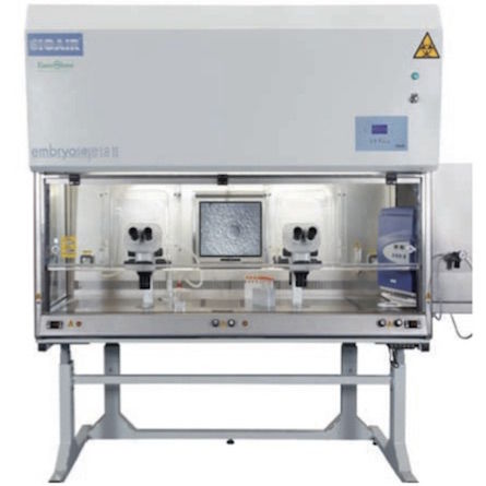 Puesto de trabajo para laboratorio - EUROCLONE S.p.A. - para microscopía / higiénico