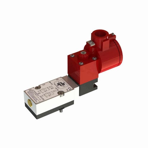 Electroválvula de control asistido - MNF532-D - EUROTEC Antriebszubehör GmbH - de 5 vías / aire / Namur