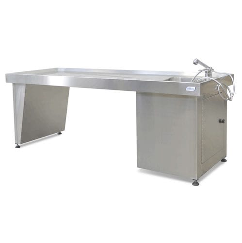 Mesa de trabajo de acero inoxidable - CAE 5 - EVERmed SRL - de laboratorio