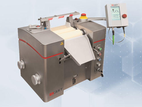 Molino con 3 rodillos - 80S PLUS - EXAKT Advanced Technologies GmbH - vertical / compacto / de acero inoxidable