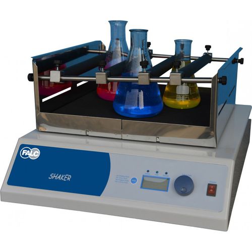 Agitador de laboratorio orbital - F340 series - FALC Instruments S.r.l. - digital / de matraz / horizontal
