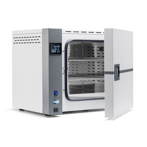 Horno de cámara - STF-N 400T - FALC Instruments S.r.l. - eléctrico / de convección natural / de acero inoxidable
