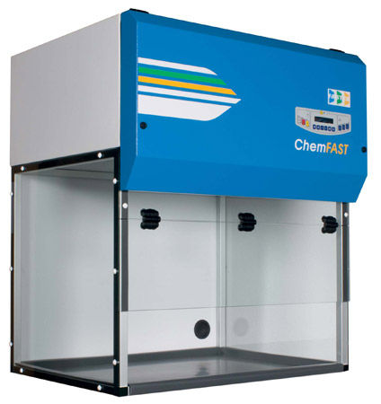 Campana de extracción de aspiración química - max. 1 123 x 660 x 600 mm | ChemFAST Elite series - Faster s.r.l.