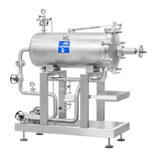 Cárter de filtro para líquido - DISCSTAR® H - FILTROX AG - de acero inoxidable / para la industria alimentaria y de la bebida