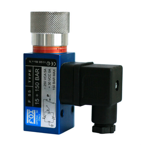 Presostato electromecánico - F5 series - Fox S.r.l. - IP65 / para aplicaciones hidráulicas / reglable