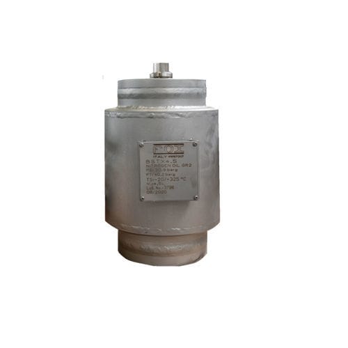 Amortiguador de pulsación de fuelle - BSTX series - Fox S.r.l. - de acero inoxidable