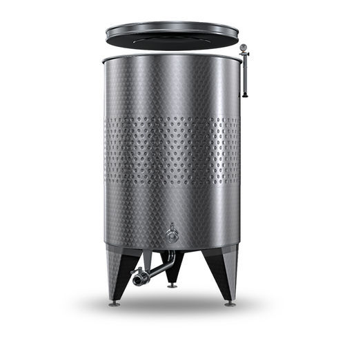 Recipiente de almacenaje - SPACTR - F.lli Marchisio & C. s.p.a. - para líquido / de productos alimentarios / de acero inoxidable