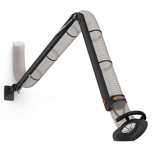 Brazo de extracción fijo - PR EXC/EXD - Fumex - para techo / de pared / flexible