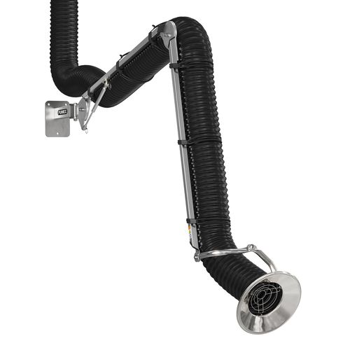 Brazo de extracción fijo - PSR EXC / EXD - Fumex - para techo / de pared / flexible
