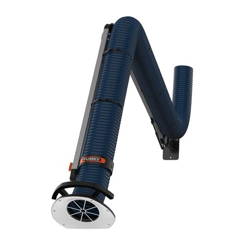 Brazo de extracción fijo - PR series - Fumex - de pared / para techo / flexible