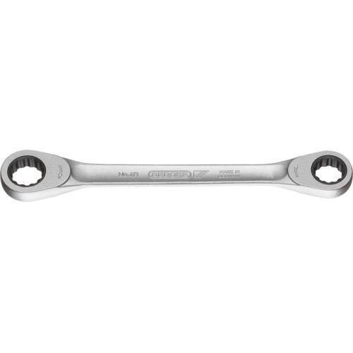 Llave poligonal de acero - Nr. 4 R - GEDORE Tool Center KG - de cromo / de cabeza hexagonal / doble