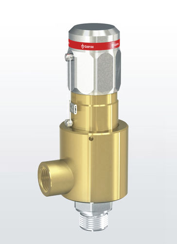 Válvula de seguridad para gas - 492 GOX series - Goetze KG - para depósito / compacto