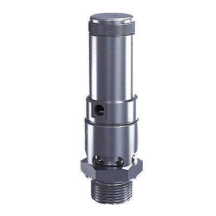 Válvula de seguridad para gas - 410 series - Goetze KG - para aire comprimido / para depósito / compacto