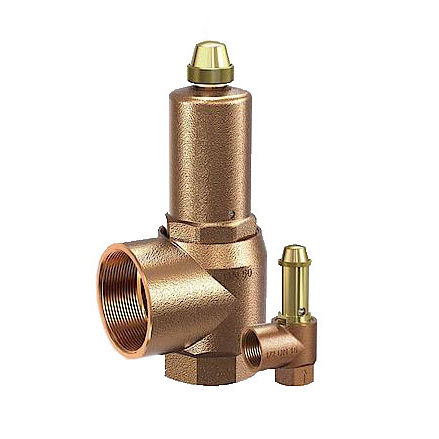 Válvula de seguridad para vapor - 651mHNK series - Goetze KG - para agua caliente / roscado / de membrana