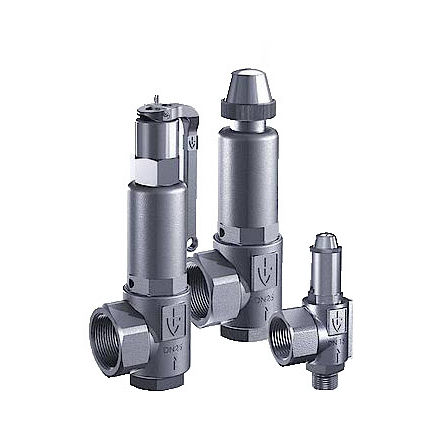 Válvula de seguridad para vapor - 451bH series - Goetze KG - para agua caliente / roscado / de membrana