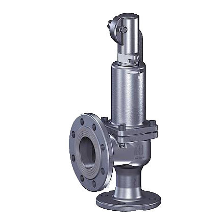 Válvula de seguridad para vapor - 452bHL series - Goetze KG - para agua caliente / con brida
