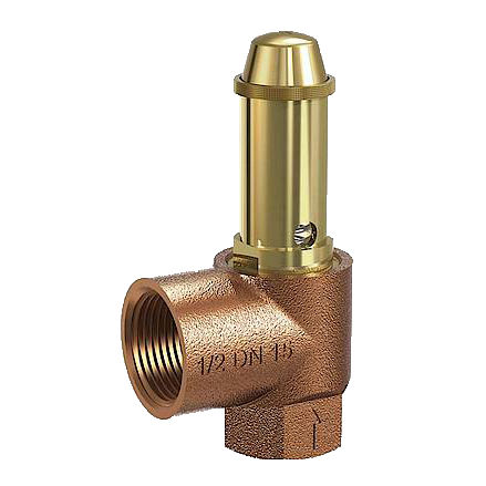 Válvula de seguridad para agua caliente - 651mWNK series - Goetze KG - para depósito / para circuito de agua / roscado