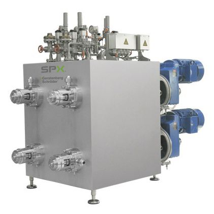 Intercambiador de calor de superficie rasqueteada - GS Nexus series - Gerstenberg Schröder - gas-gas / de acero inoxidable / para la industria agroalimentaria